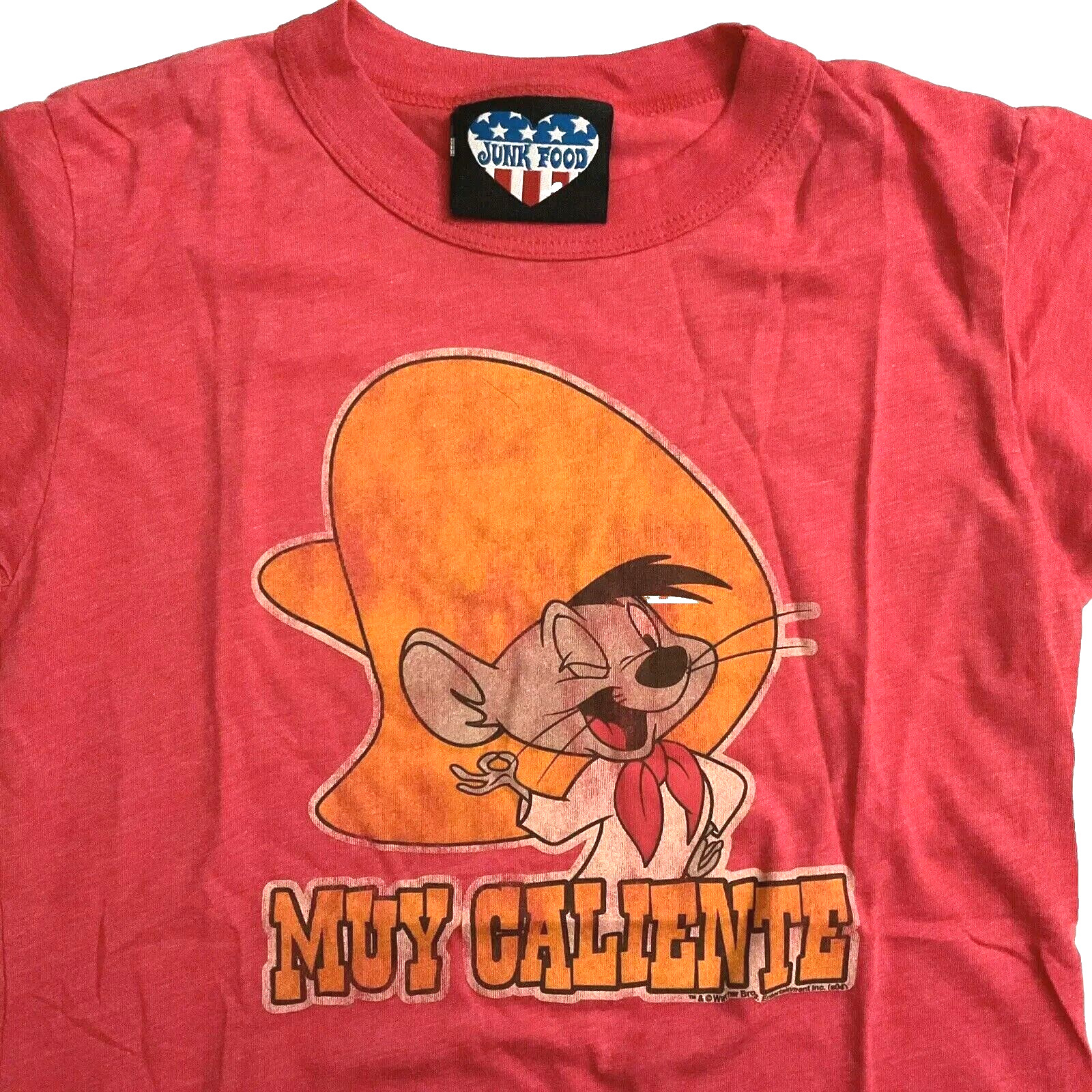 Vintage Original Junk Food Looney Tunes T-shirt Speedy Gonzalez Women’s M New!