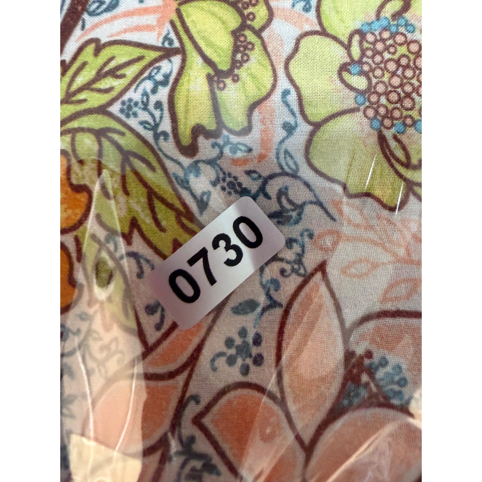 John Mark Boho Floral Mixed Print Tunic Blouse L Artsy Cottagecore