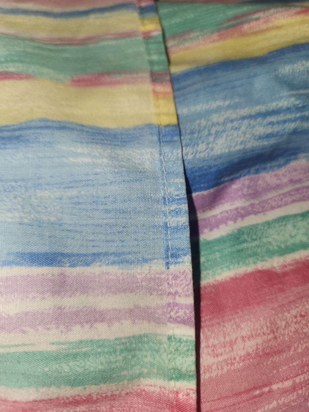 Vintage Prestige Sportswear Multi Color Vibrant Womans Shirt Buttondown Size 16