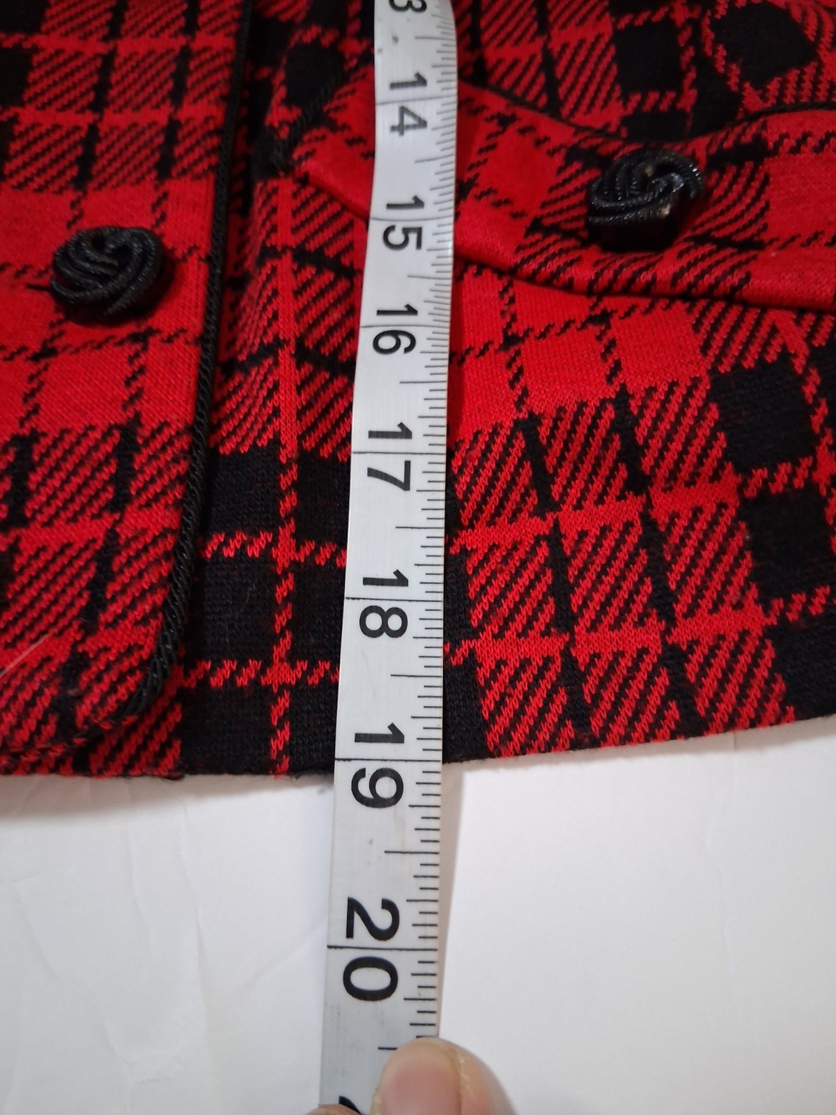 Vintage Sharon Young Red And Black Skirt & Jacket Clueless Y2k