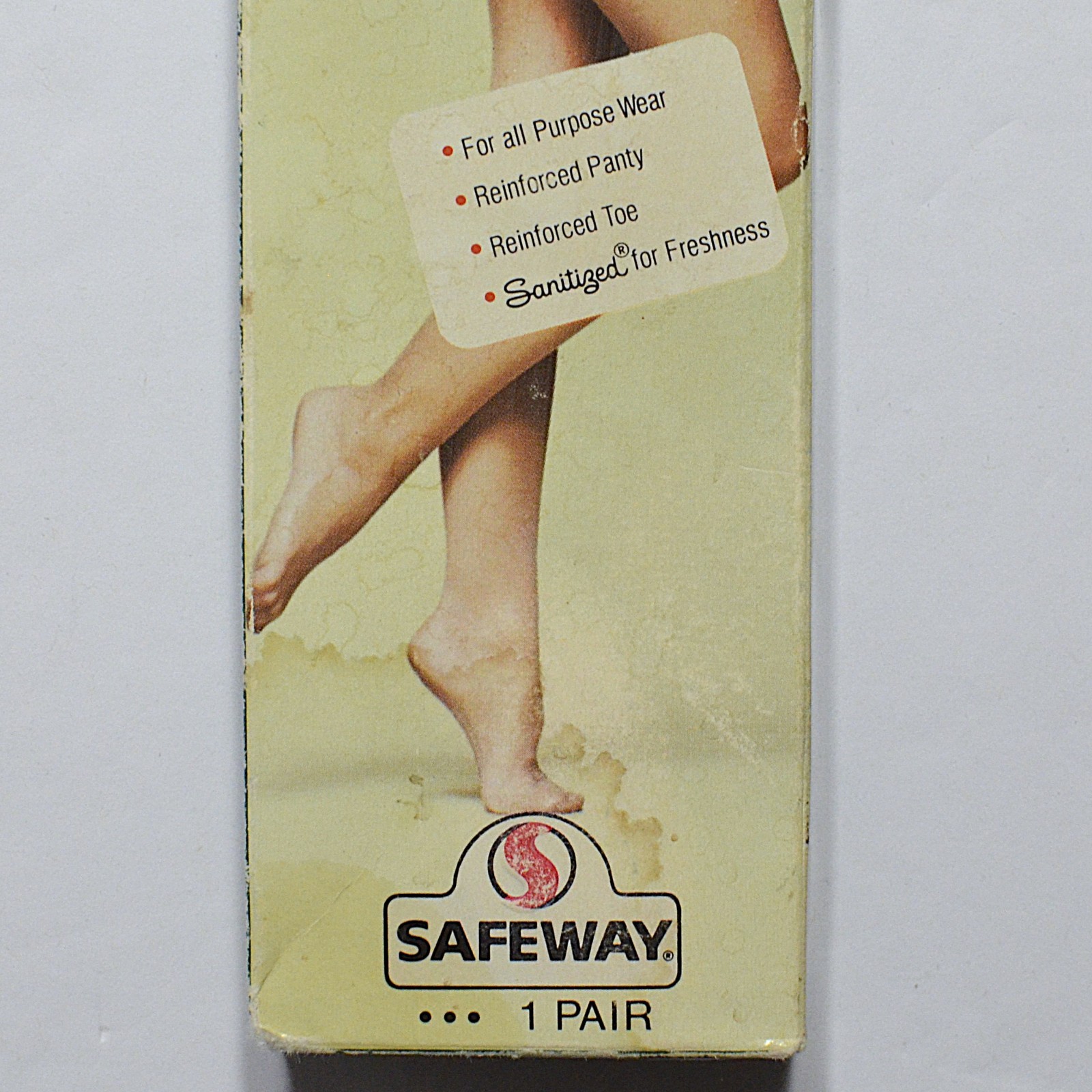 Safeway All Purpose Perfect Fit Panty Hose 1 PR No Size Sealed Green Package NOS