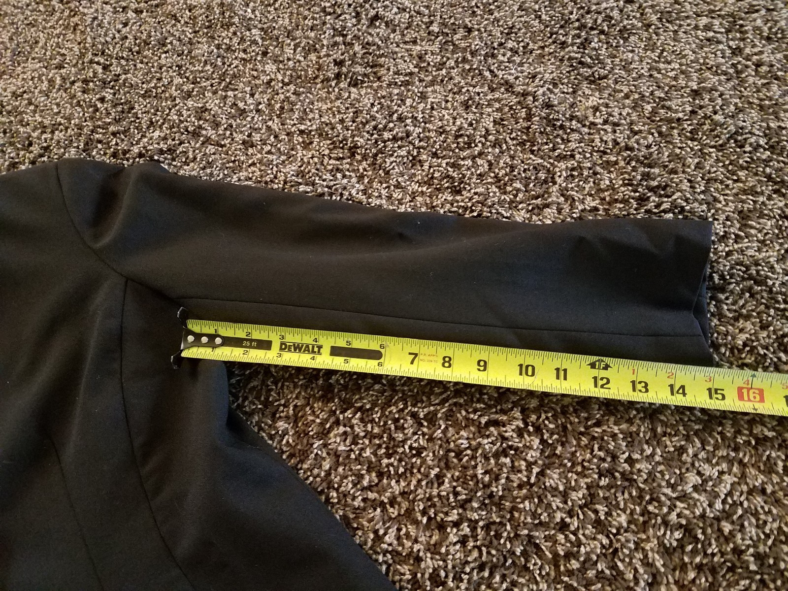 J G Hook Dress Jacket 2 Pc Set Size 8 P Black Wool Vtg lined coat