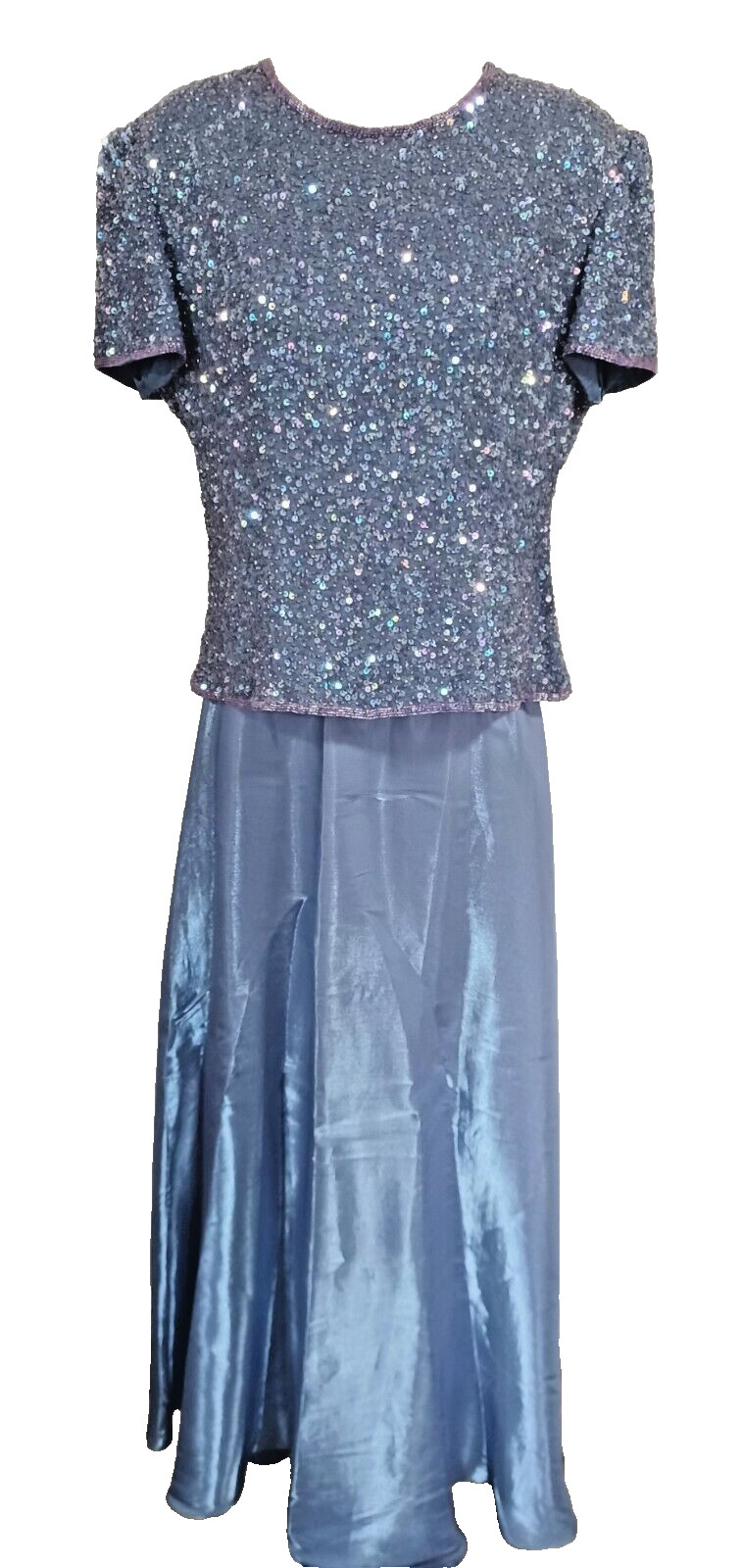 Vintage NWT Adrianna Papell Evening Formal Dress Sz 8 Silk ***SEE DESCRIPTION***