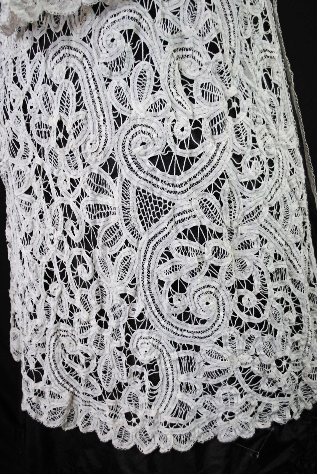 EDWARDIAN BATTENBURG TAPE LACE COAT 1915