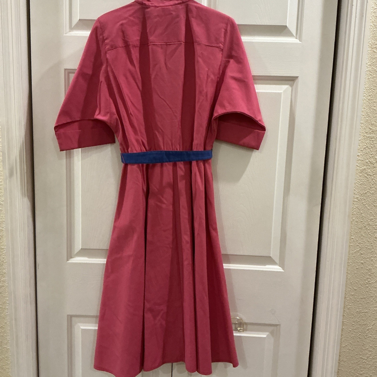 Vintage Women’s Dress Willie Of California Made In Usa Pink Size 8 Cotton Blend
