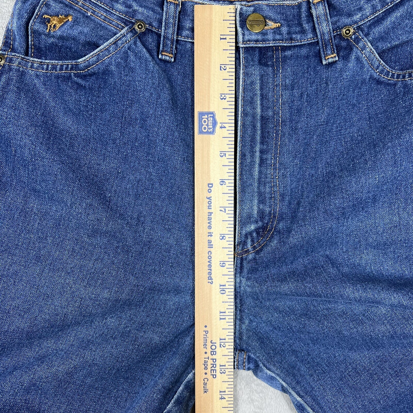 VTG Wrangler No Fault Jean Women’s 12 Misses Regular Fit Denim USA Made MR695PW