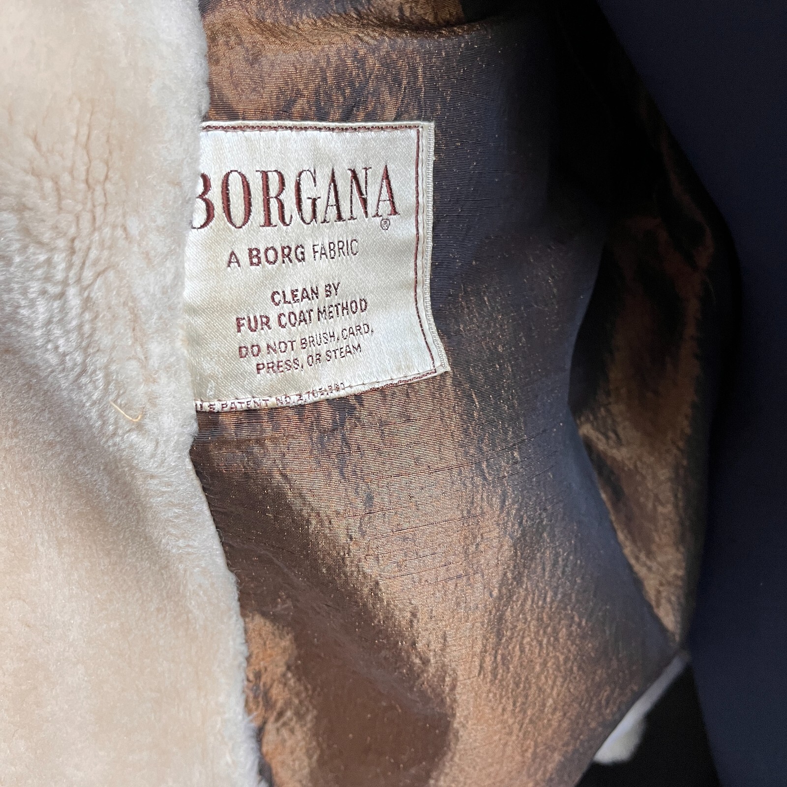 Borgana Deluxe Faux Fur Short Coat Circa 1950 Vintage Coat L-XL