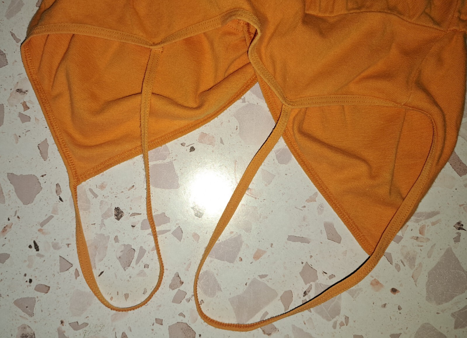 Vtg Victoria’s Secret Tee Shop Cotton Babydoll Top Orange Medium 90s Pockets