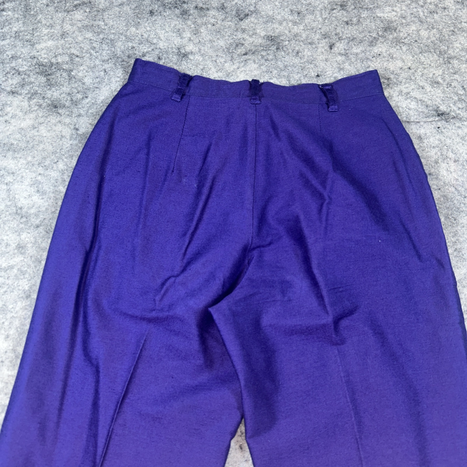 The Limited Stirrup Pants Size 8 Purple Rayon Blend Spandex Stretch Vintage 80s