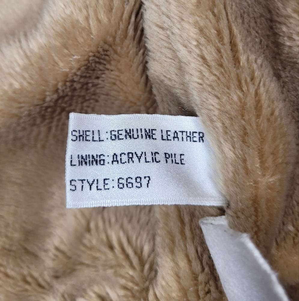 Vintage VTG Wilson Suede and Leather Jacket Made in Korea sz 12 Style 6697