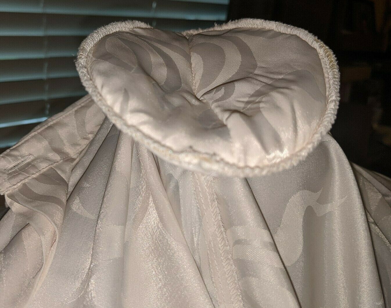 Vintage Shapely Polyester Blouse Cream Shapely Classic sz 14
