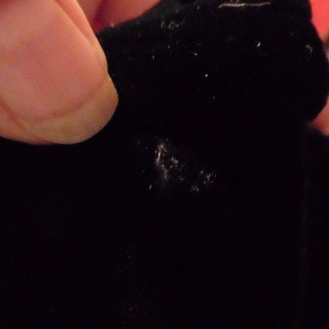 50s Black Velvet Suit sz 40x28x41