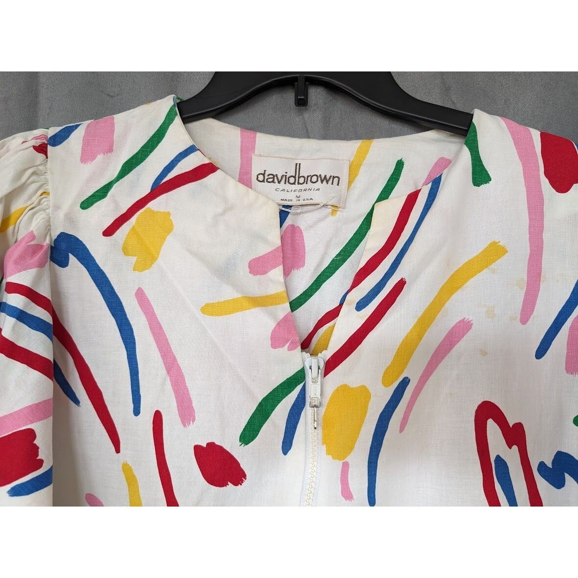 Vintage 70s David Taylor Californiua Caftan Marimekko Oy Original Print Floral