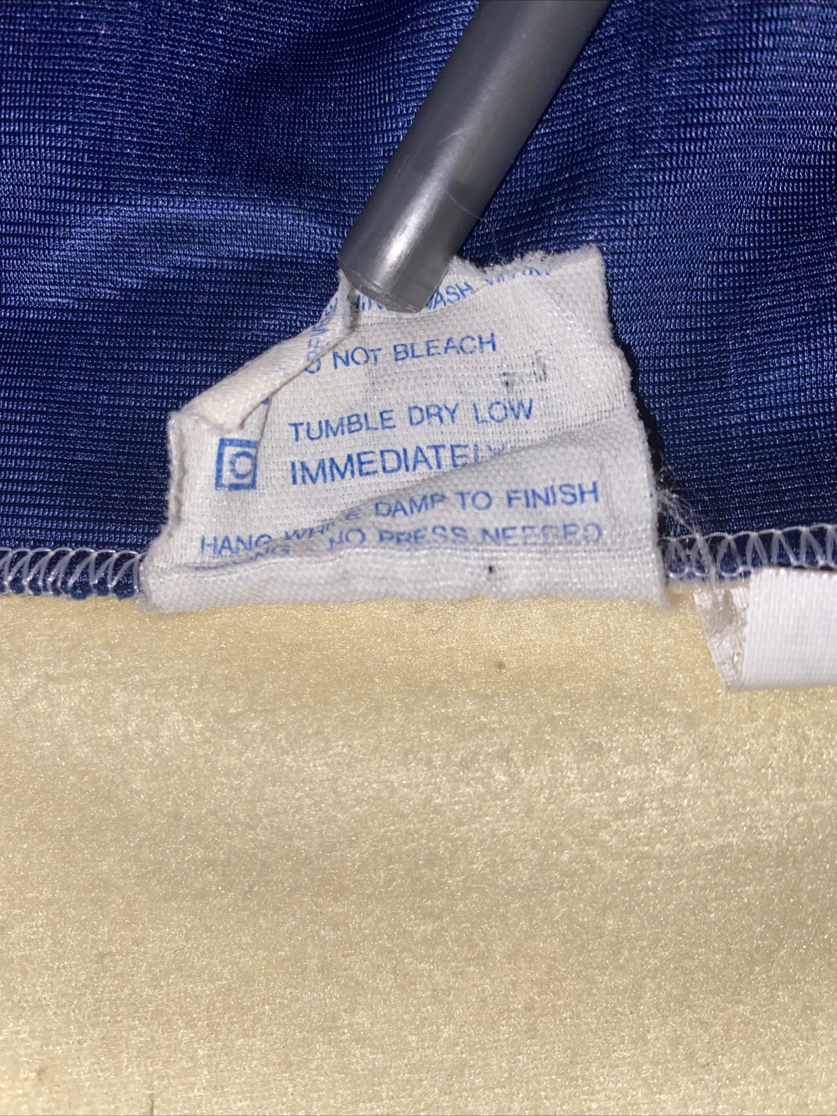 VTG 70’s Zwickel USA Olympics, Warm up track jacket full zip Cream Color