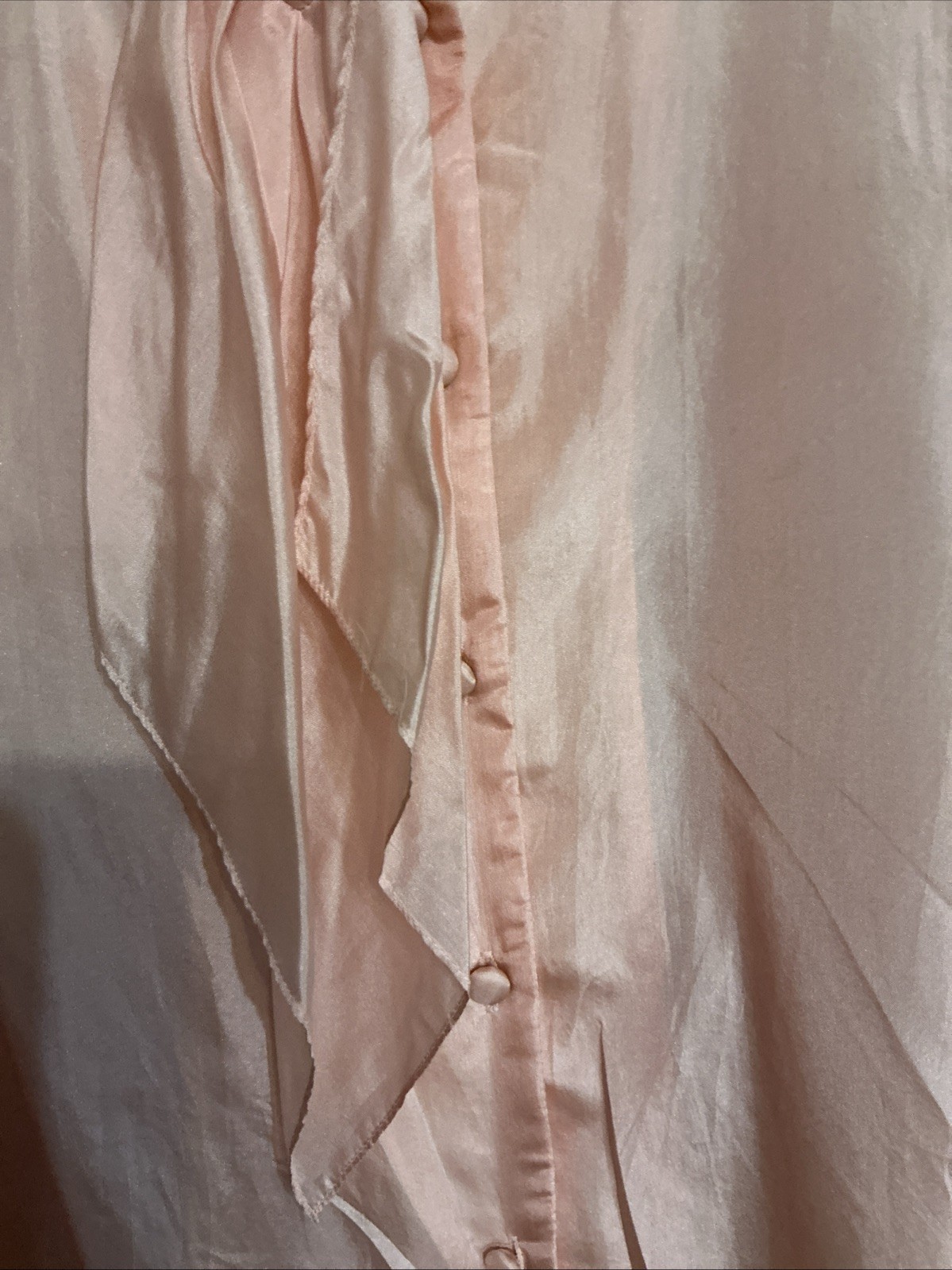 Vintage Late 60s Mr Blackwell Women’s Silk Blouse. Size 40. Excellent Condition.