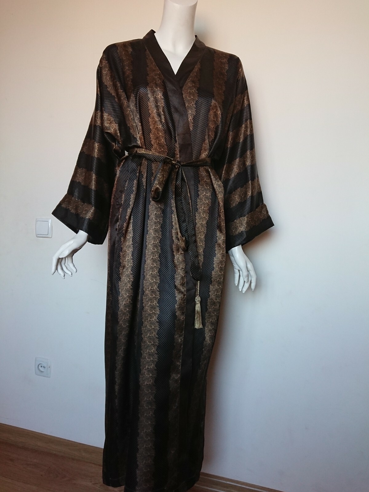 Malia vintage women Front Robe robe Made in Italy size US 2 or S