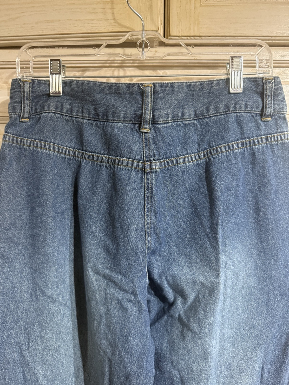 VTG Forenza High Rise Jeans No Rear Pockets Sz 12 90s Y2K