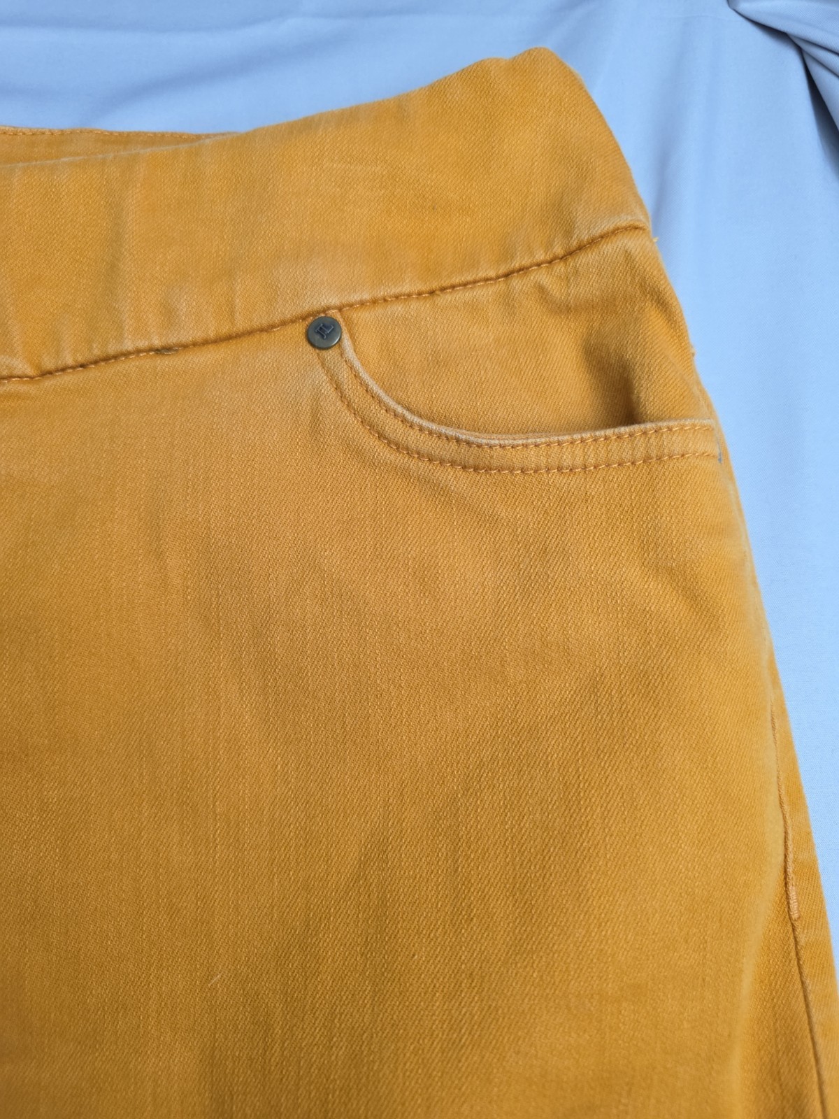 Jessica London Stretch Pencil Skirt Women’s 12W Orange 33×29 Office Career