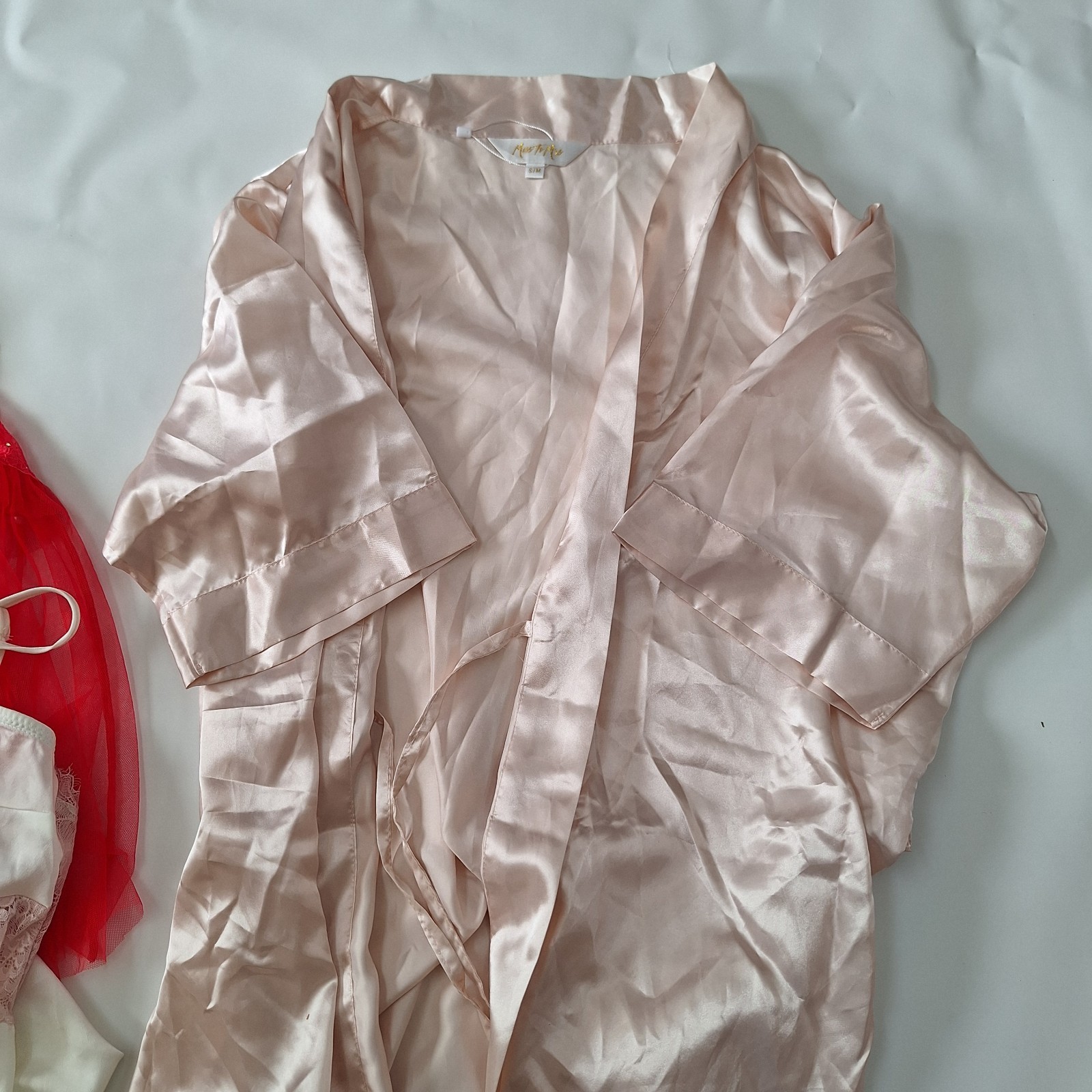 Lot of 8 Victoria Secret Lingerie Pajama Bottoms Shirt Slip Bodysuit BabyDoll
