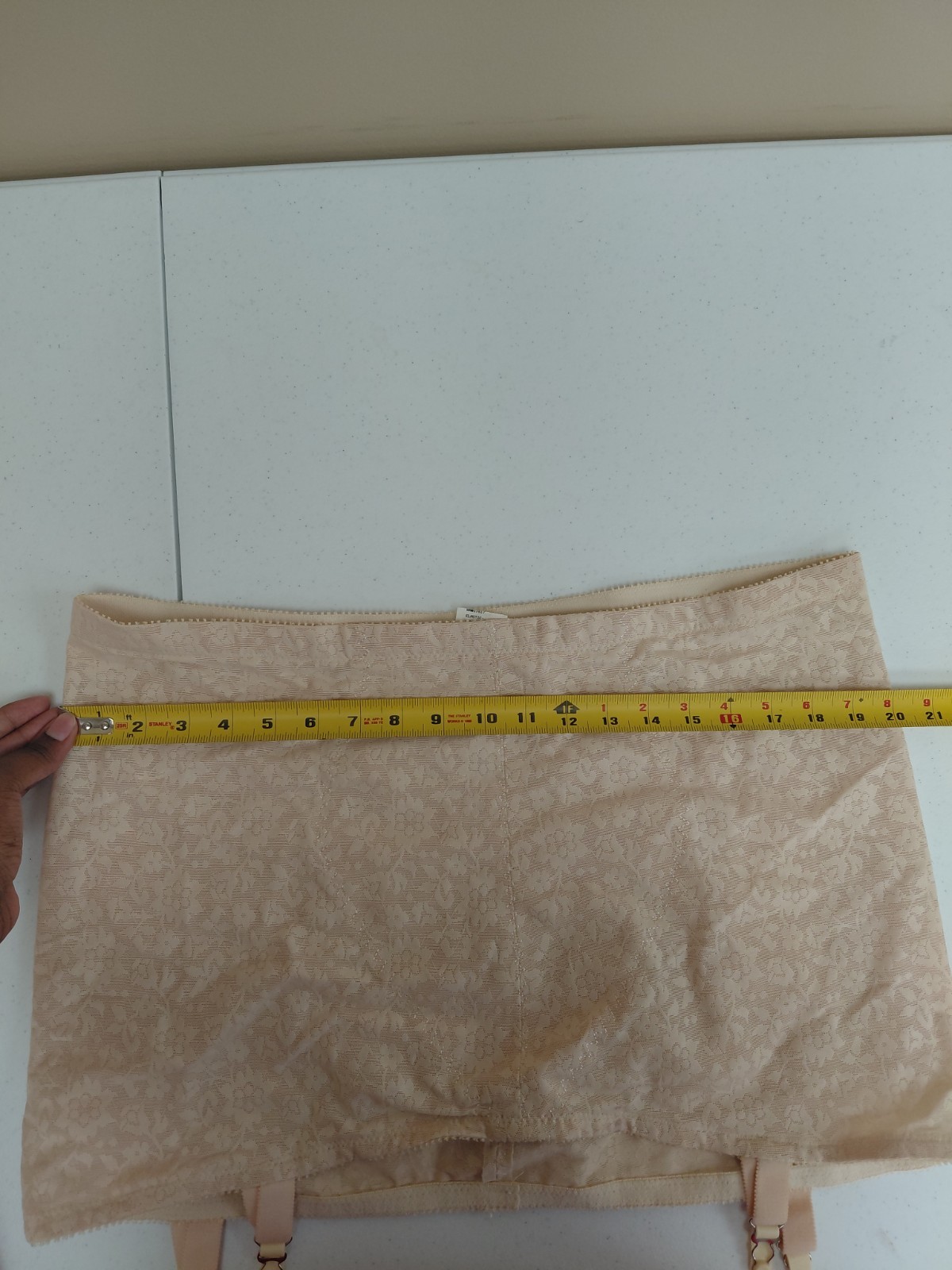 Vintage Crown-nette Open Bottom Girdle With Garter Size 48