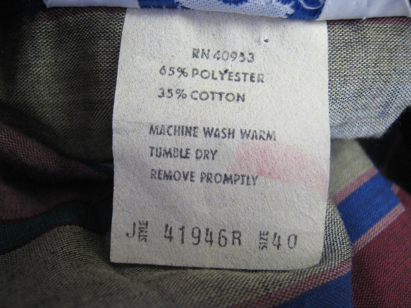 Vintage 70’s Lady Oak Hill Shirt Size XL Dolman Sleeves Striped