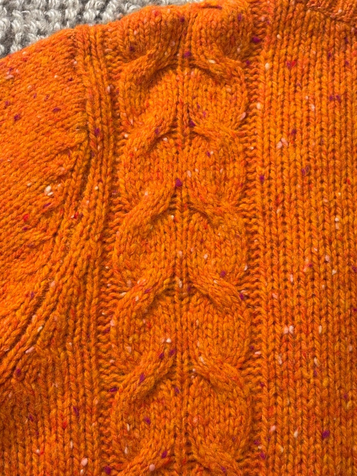 Vintage J. Crew Clifford & Wills 100% Wool Cable Knit Turtleneck Women’s Large L