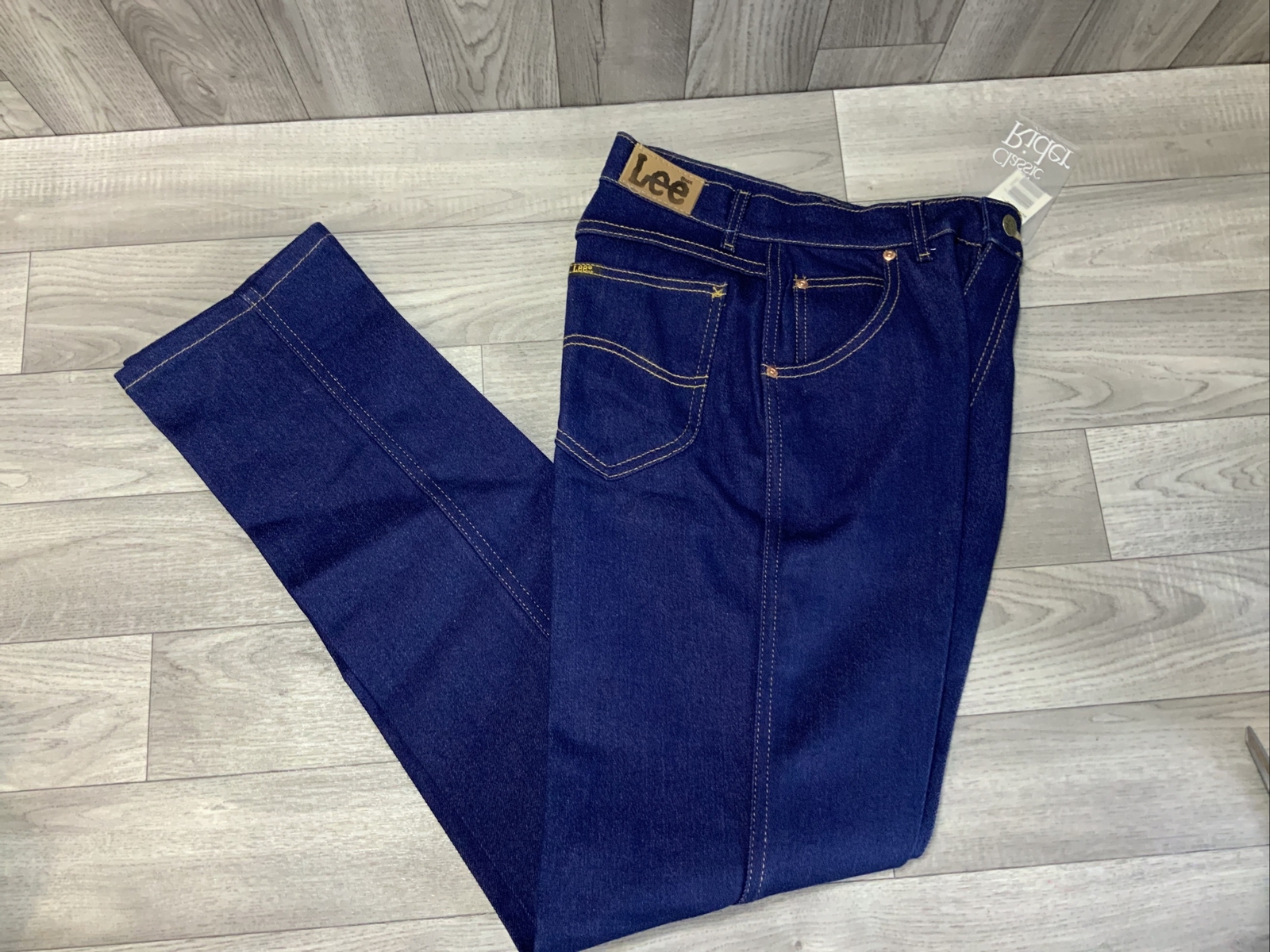 NWT Lee Riders Jeans Misses Women’s Size 10M 27×32 Straight Leg UNION MADE Vtg