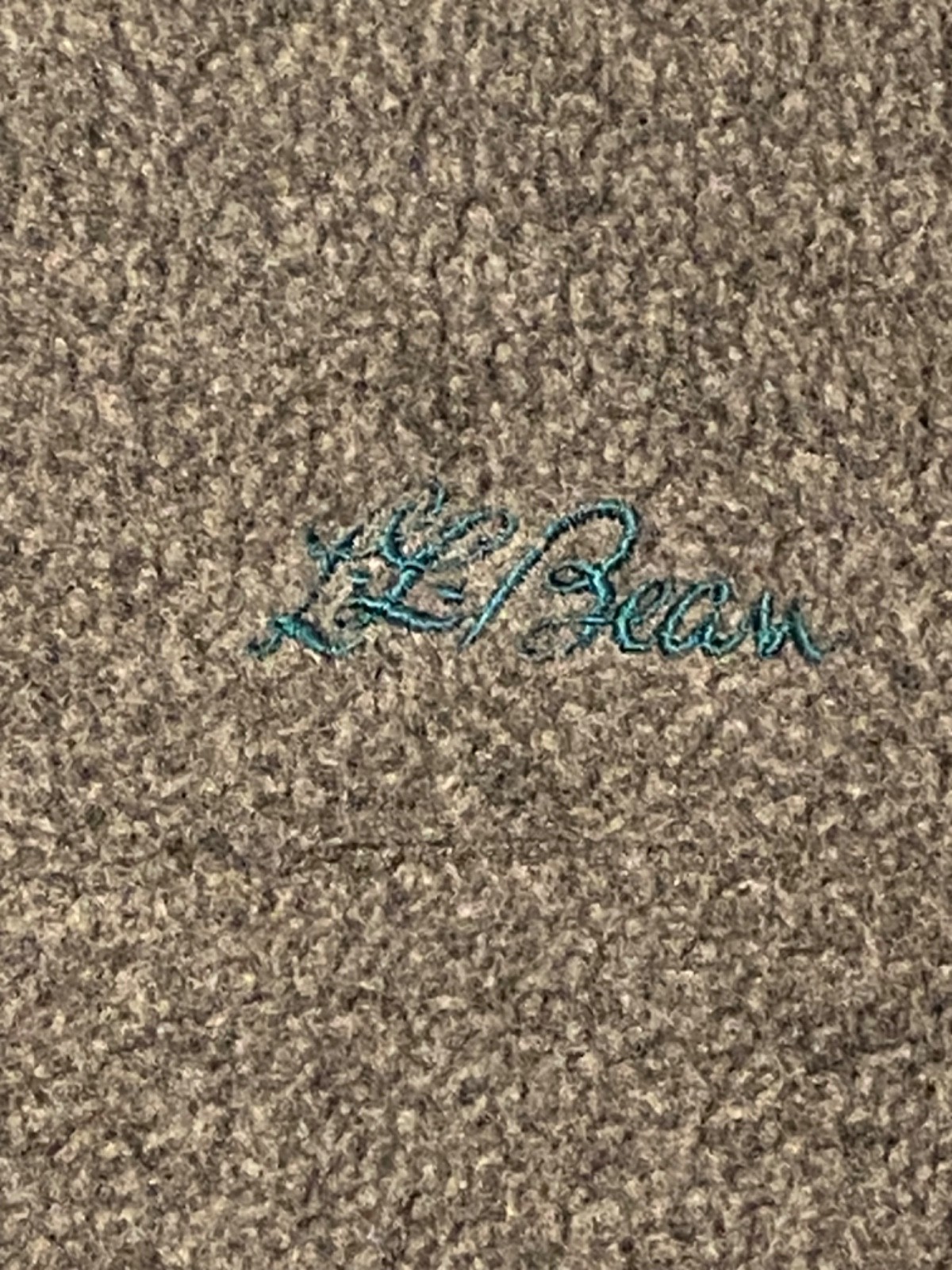 VTG L.L. Bean Fleece Jacket Women’s Med/Large Gray Full Zip Freeport Maine YKK