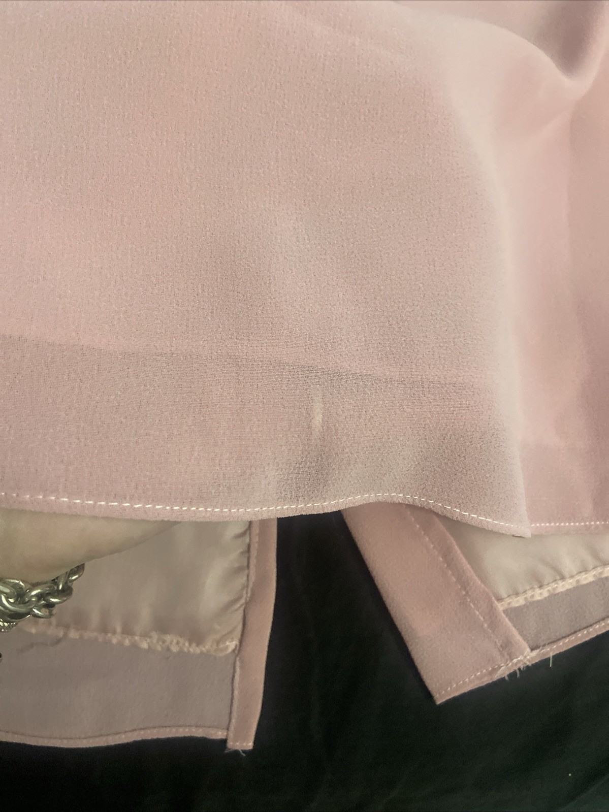 Vtg 80s 90s Pink Peplum Skirt Suit Rosette Ruffle Coquette Barbiecore Formal 5/6