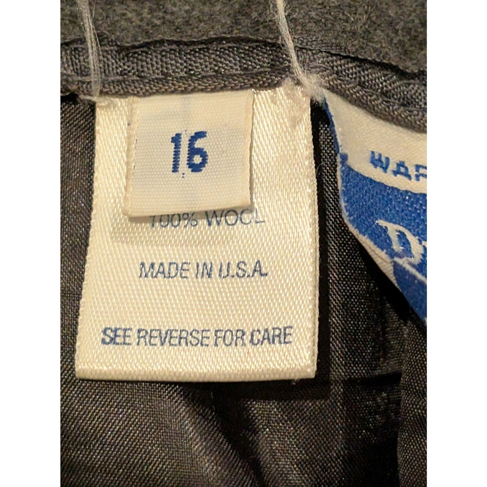 Pendleton Wool Pants – Size 16, Fully Lined, 31″ Inseam (See Notes)