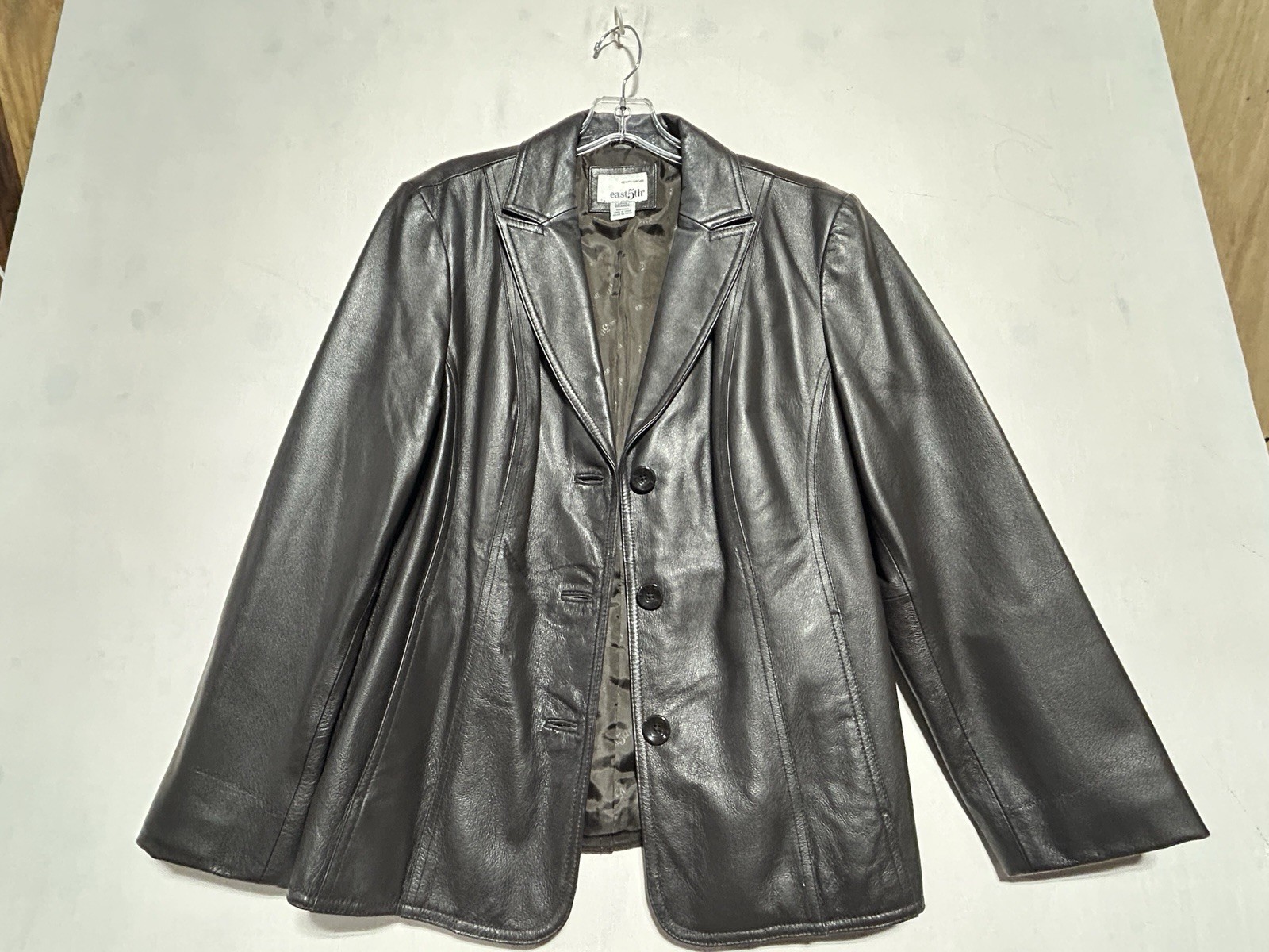 Vintage Brown Leather East 5th Woman’s Jacket