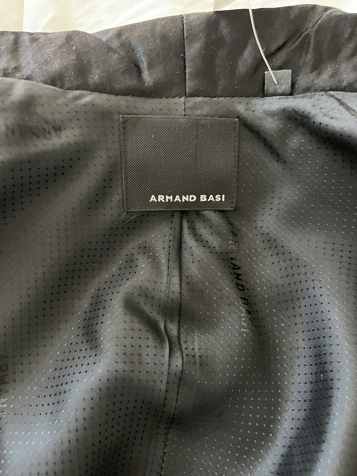 ARMAND BASI NEW! Black Viscose/Wool Women’s 2-Pc Suit Jacket & Pants EUR 40
