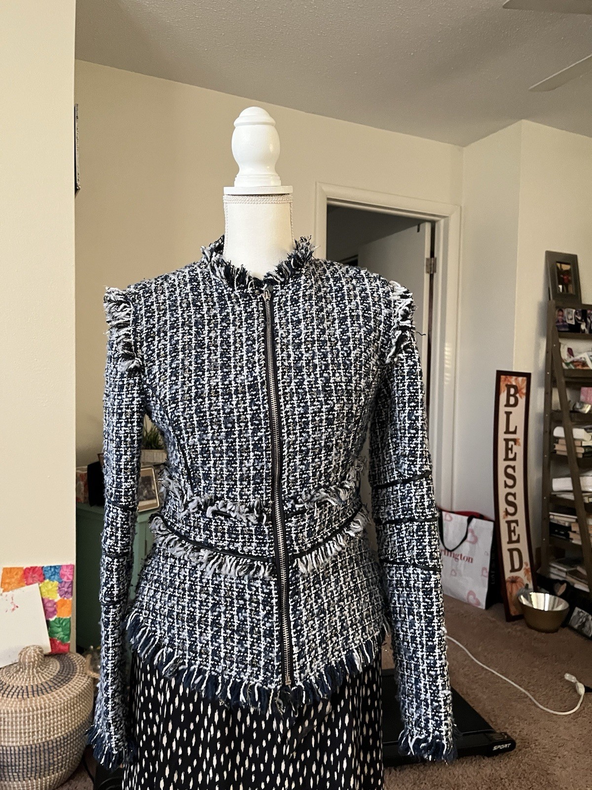 Walter Baker Tweed Women Jacket