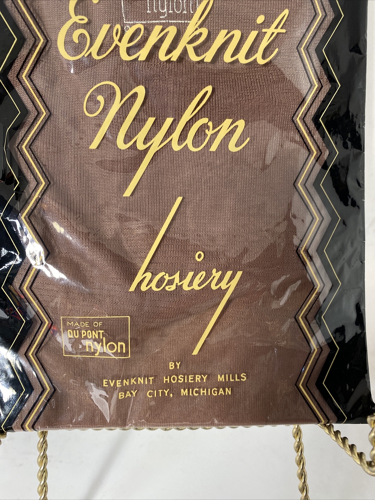 Seamed Evenknit Nylon Hosiery Stockings Cuban Heel NOS 2 Pair