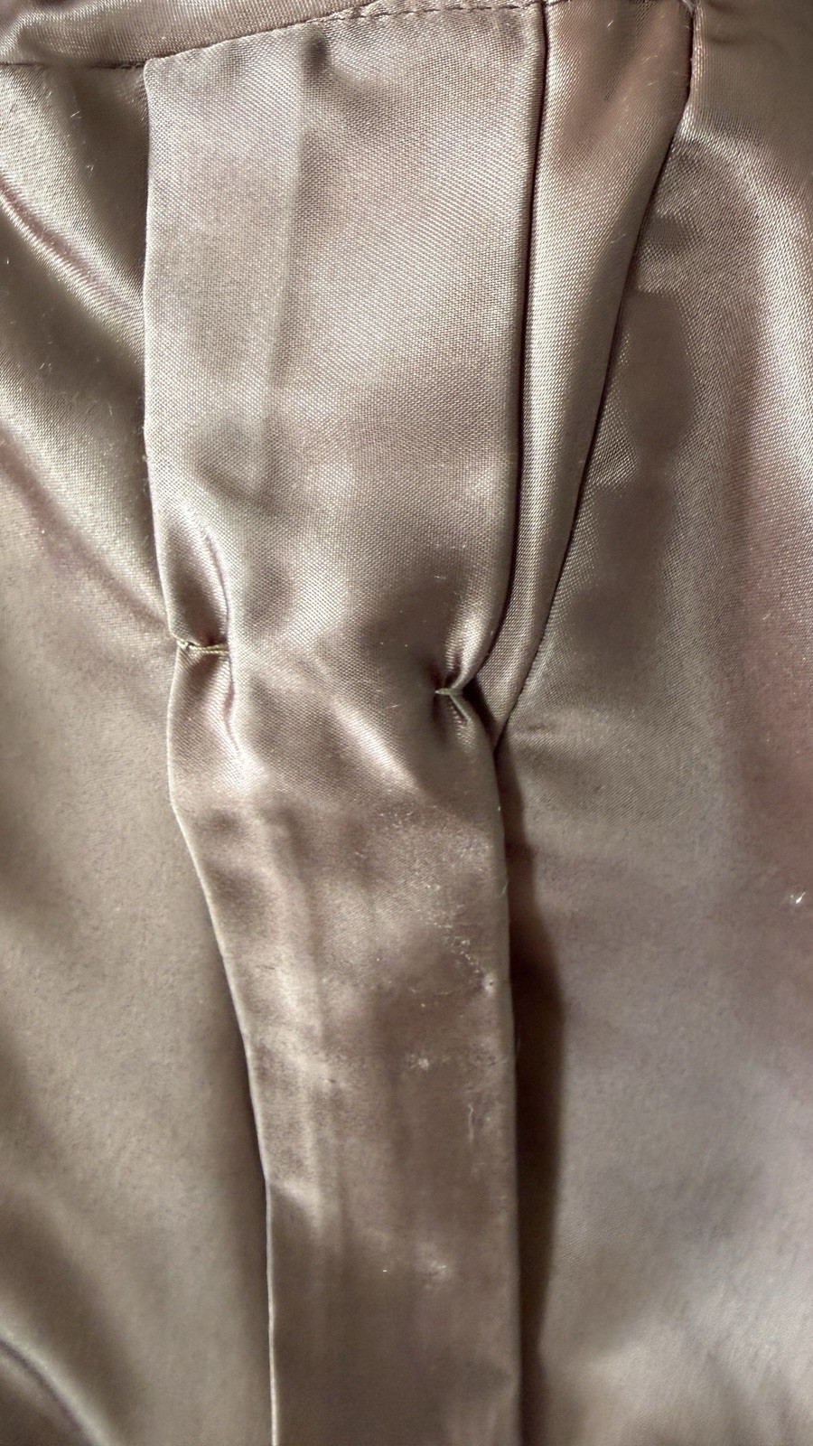 Vintage Mink Fur Stole with Pockets John Wanamaker w/Satin Lining CA 1940-60’s