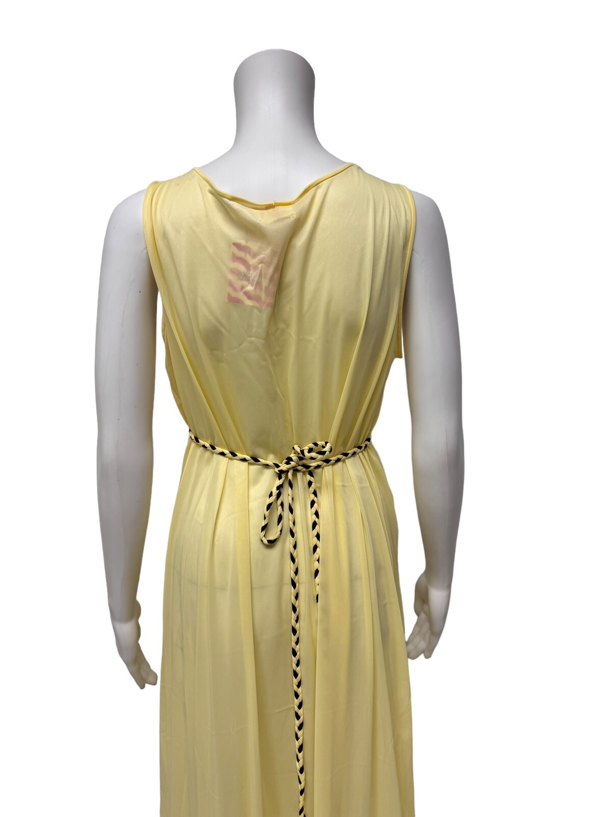 Vintage Avian Lingerie women’s Lingerie Babydoll Nightgown yellow size M