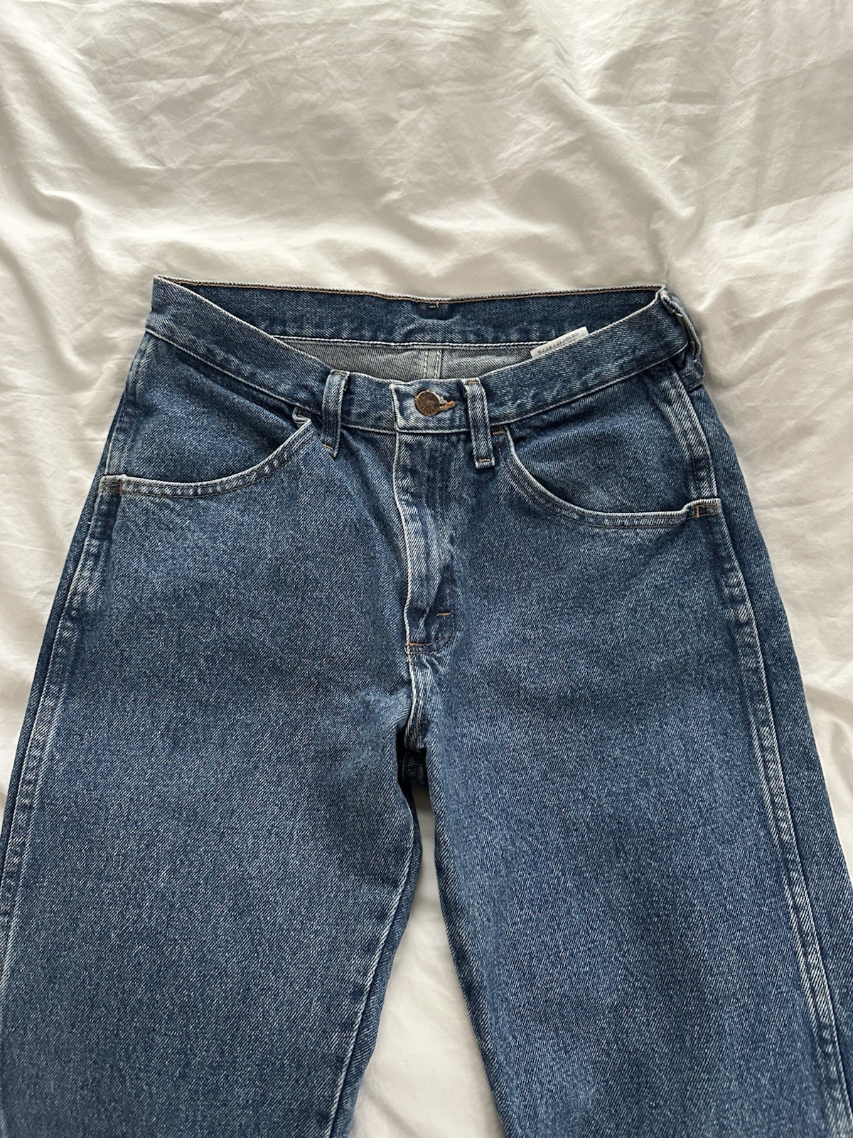 Rustler Vintage High Waist 90s StraightJeans Medium Wash 25 Waist