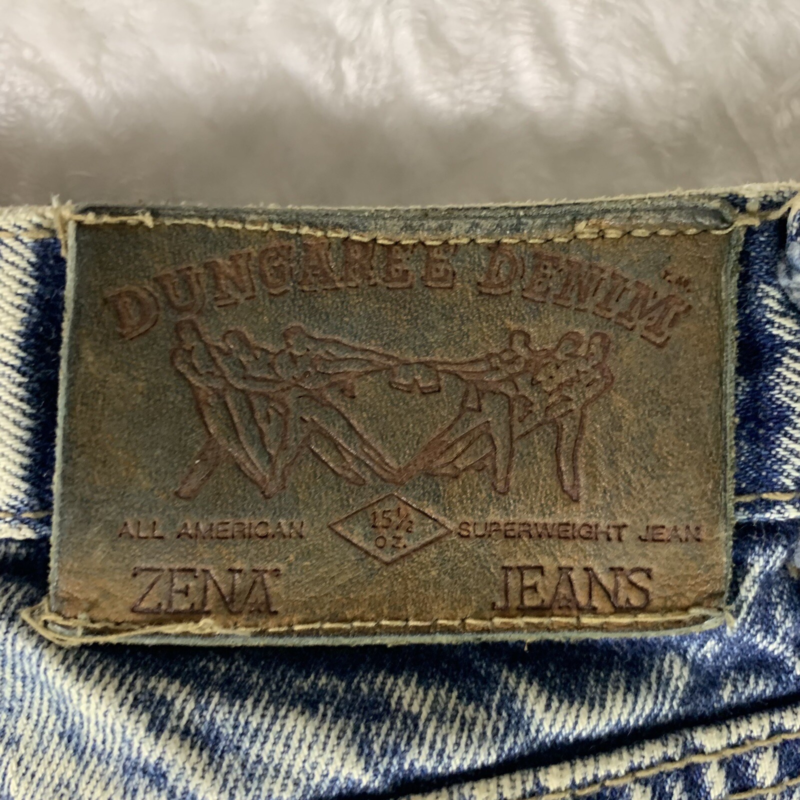 Vintage Zena Jeans Women’s High Waist Mom Jeans Size 3 Acid Wash Made In USA