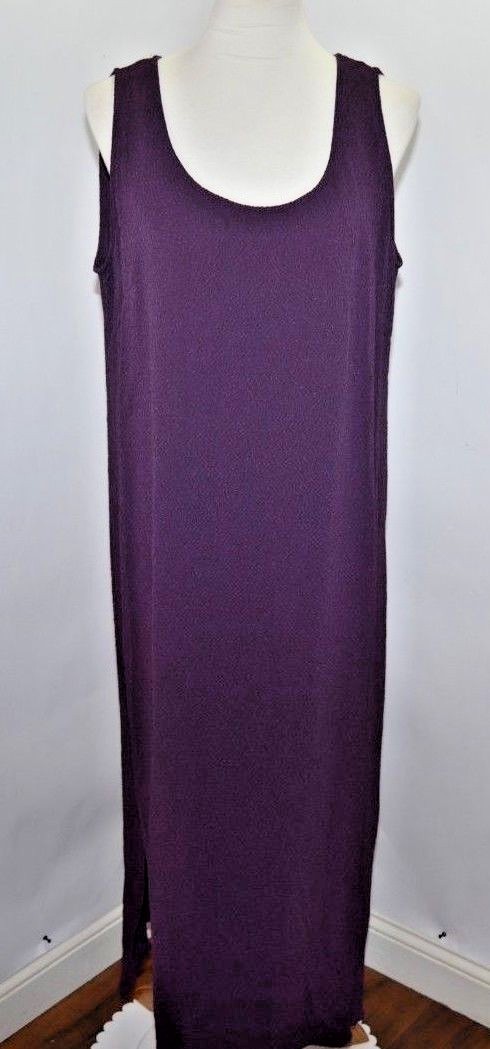 VTG Jessica Howard Purple Jacket Dress Solid Textured Evening USA Made Womens 16