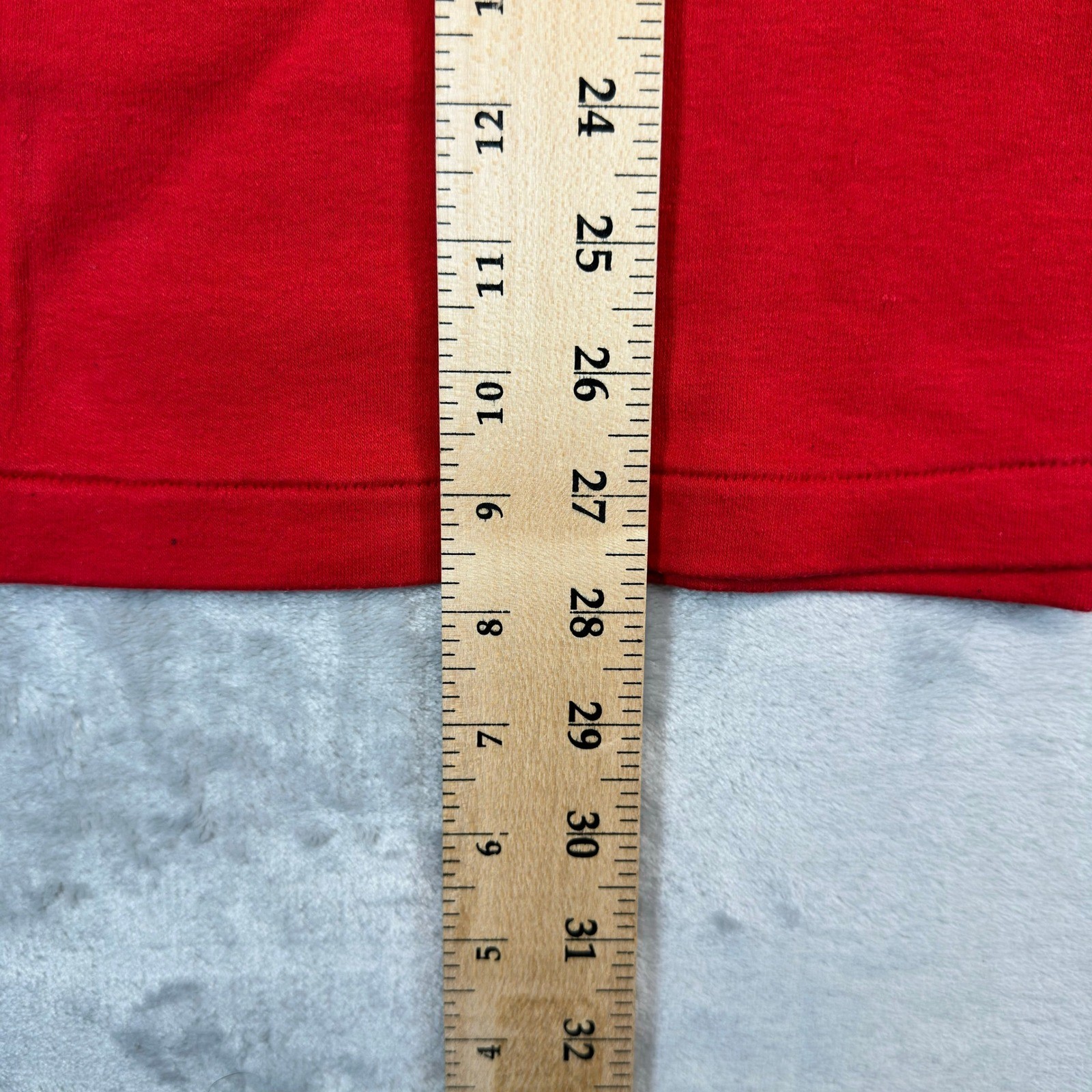 Logo 7 Jersey Womens XL Red San Francisco 49ers Vintage NFL V-Neck Stripe Sleeve