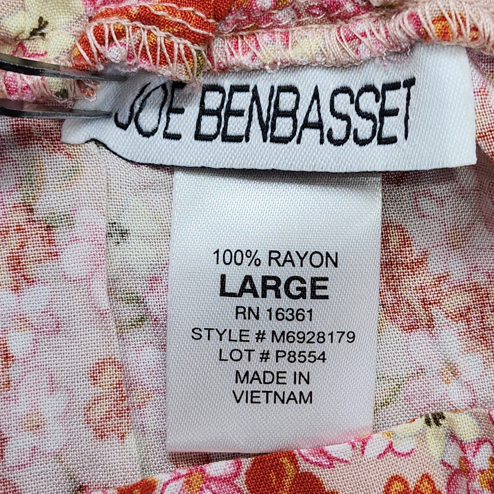 NEW Vintage Y2K Joe BenBasset Skirt Womens L Orange Pink Mini Faux Wrap Ruffled