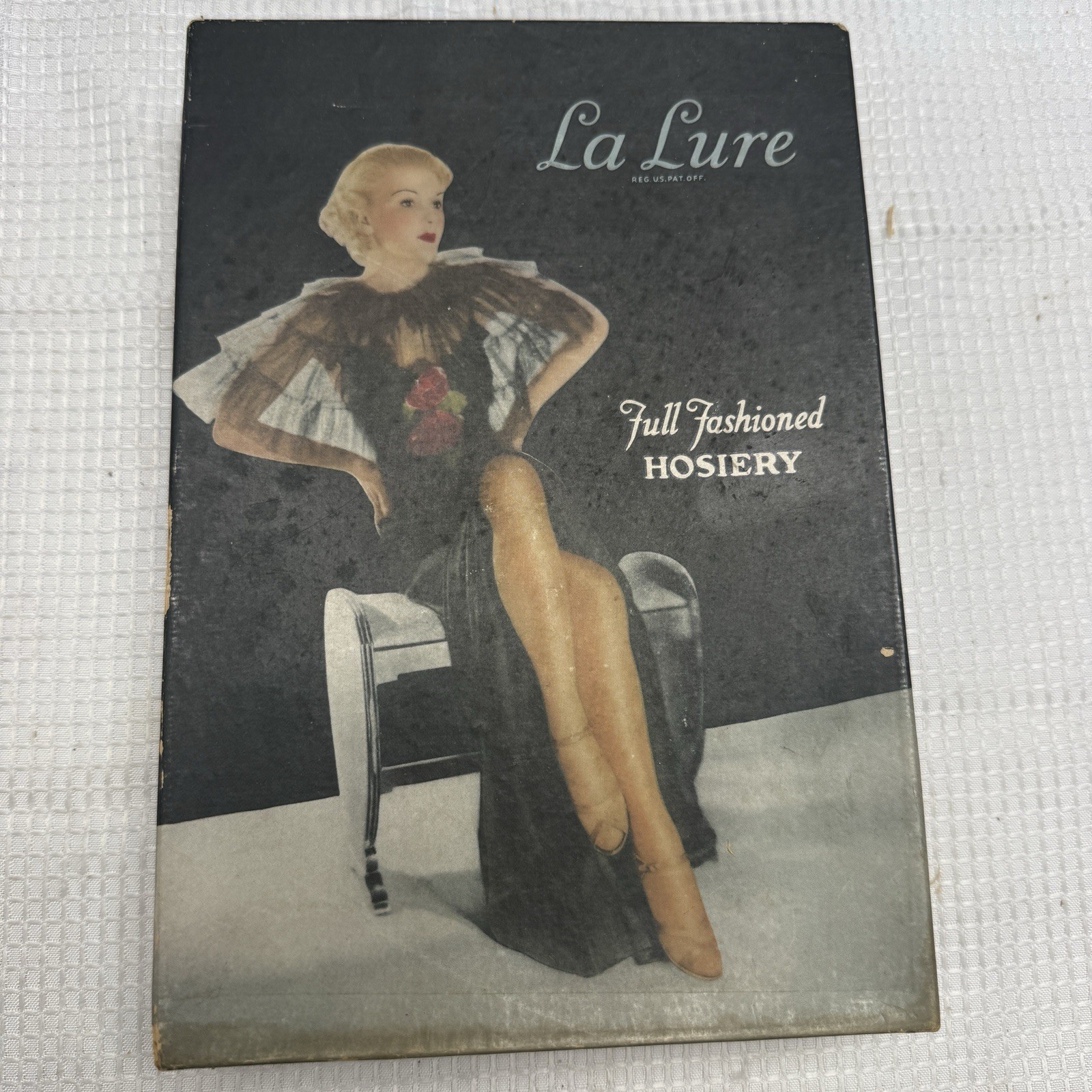 3 Pairs Vtg 50s Glorious 10.5 Rayon Hosiery Stockings Seams New Full Fashioned