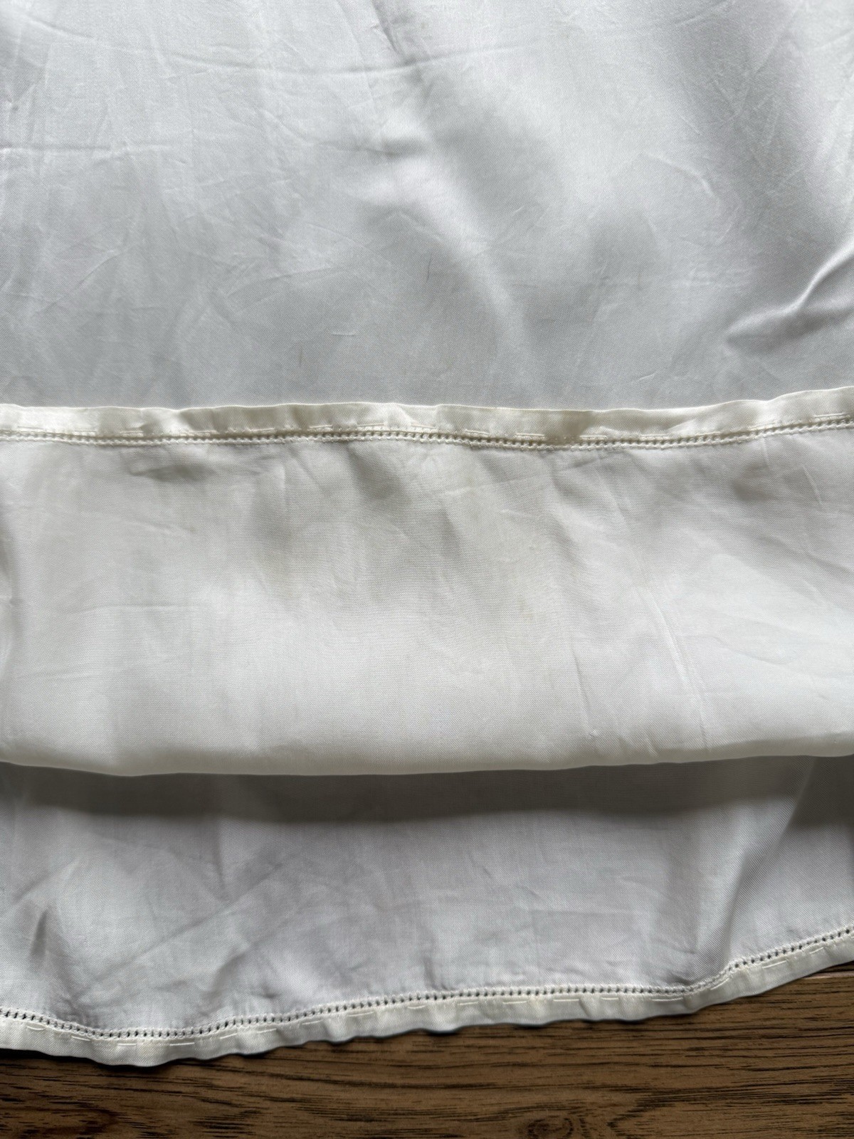 Regal 1930s-1940’s Candlelight Ivory Silk Satin Dress Wedding Gown Bridal Gown