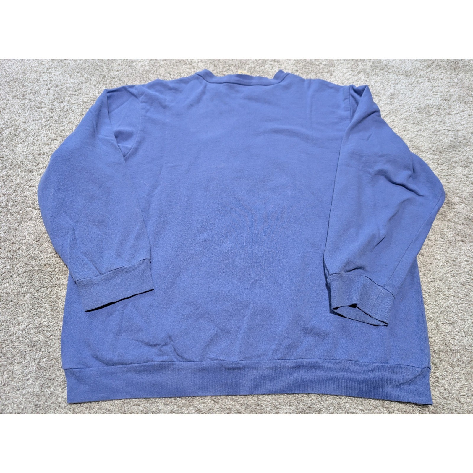Tea Party Sweatshirt Women XL Blue Pigs in a Blanket Vintage 1998 Graphic Retro