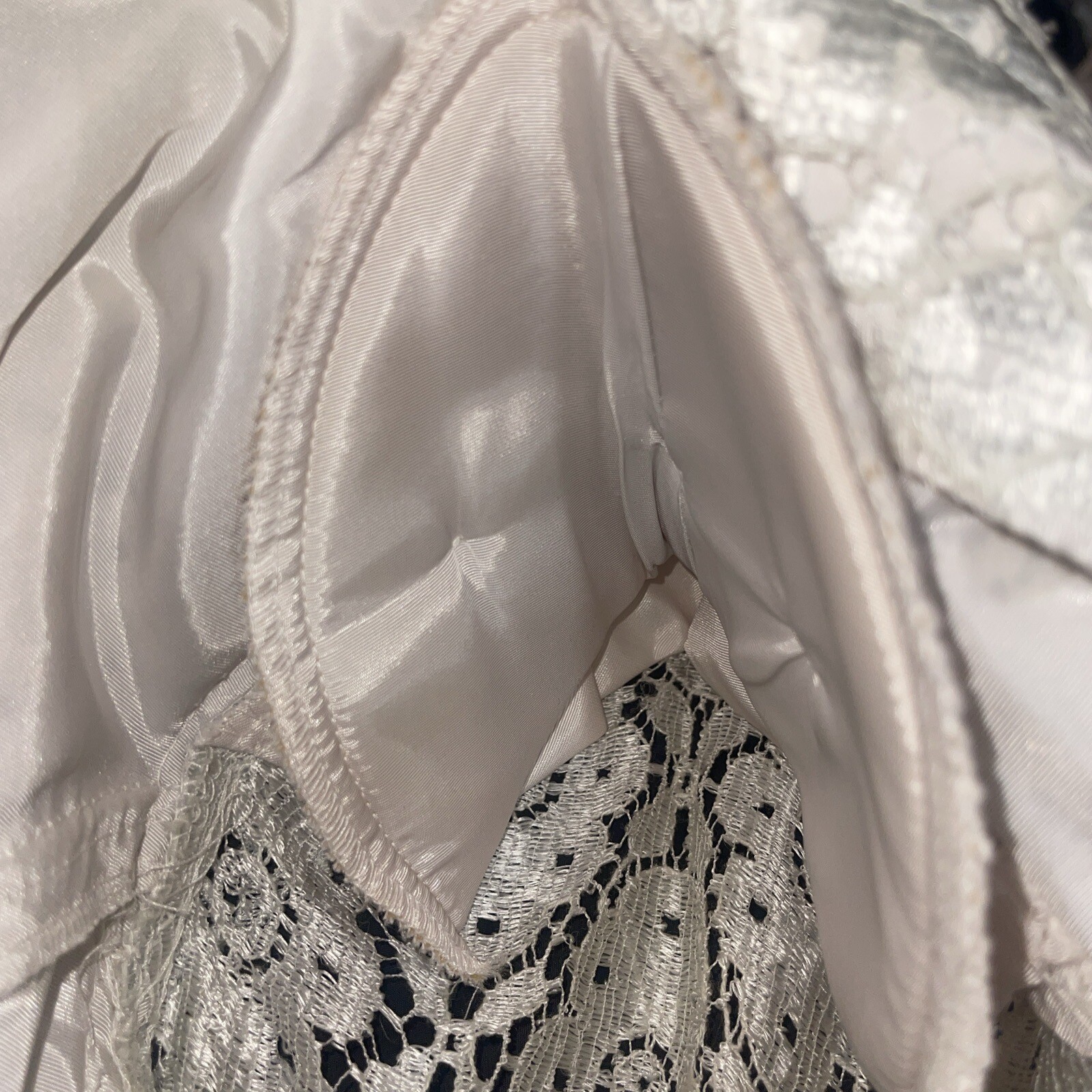 VTG Cachet By Bari Protas Layered Lace Top Jacket Size 5-6 Victorian STUNNING