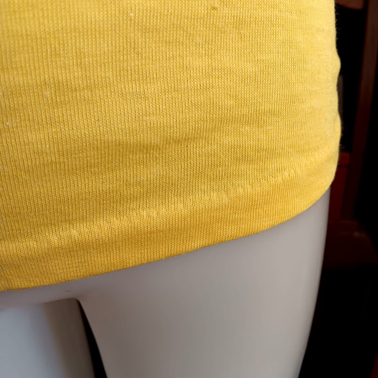 Medium True Vintage Top Jugs Yellow Polo Single Stitch Shirt 1970’s Yellow