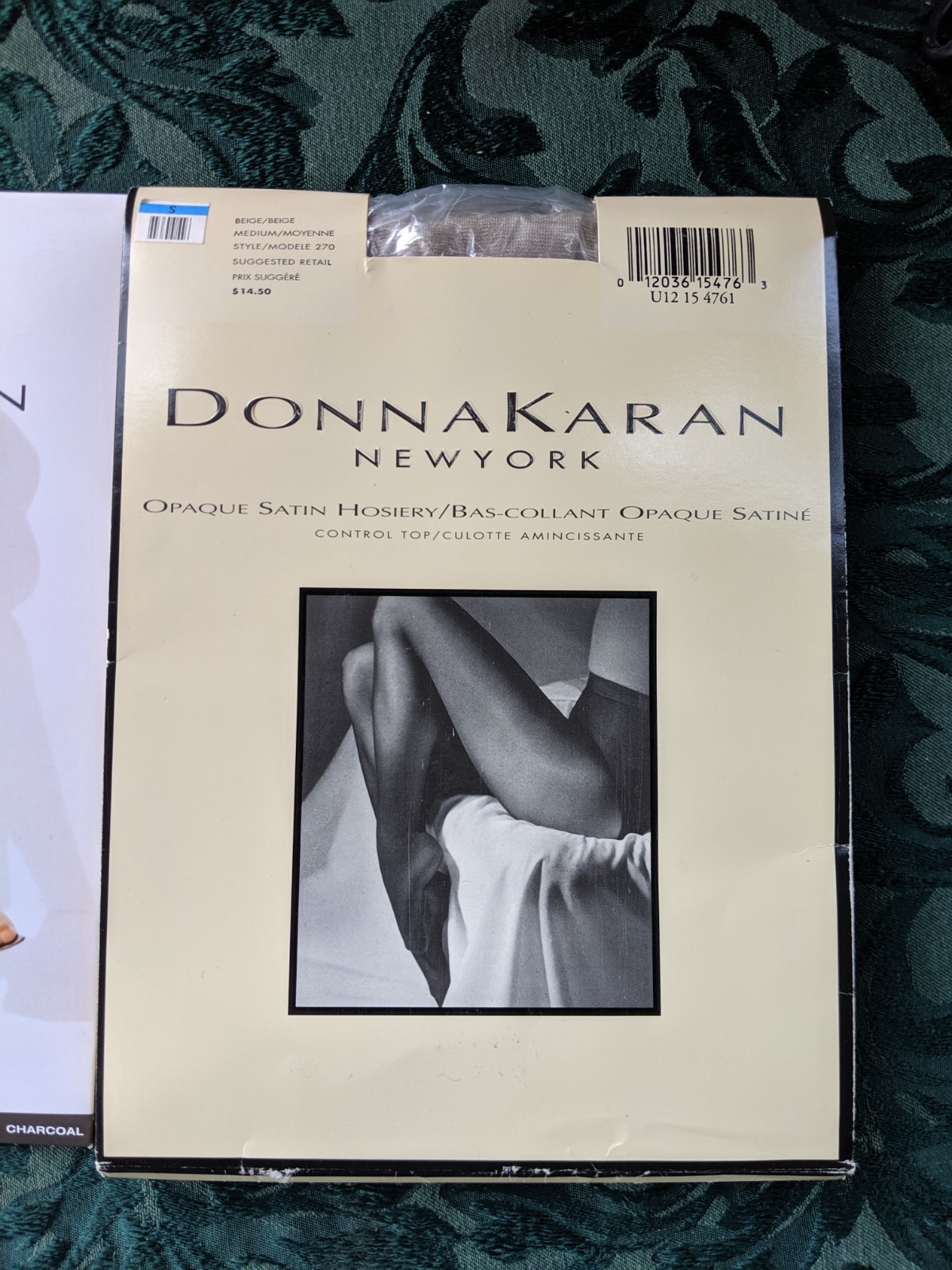 Vintage Stockings 3pr Pantyhose Nylons Donna Karan Medium A19 270 #DK2