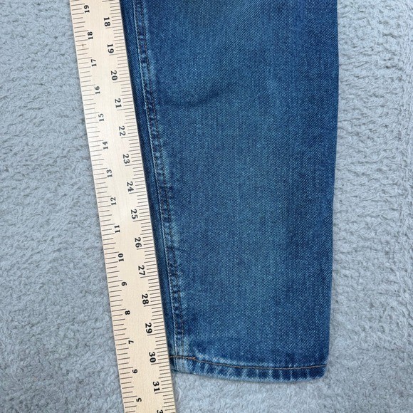 Eddie Bauer Vintage High Waisted Mom Jeans Medium Wash Blue Made in USA Missy 6