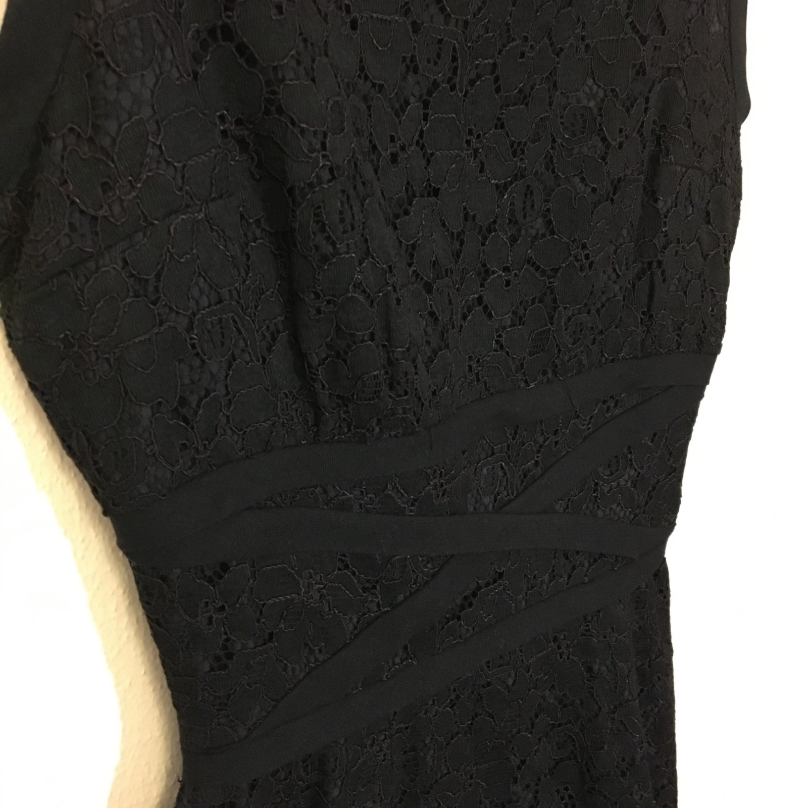 Vintage 50s 60s Black Wiggle Dress Party Cocktail Christmas LBD MCM Bombshell (I
