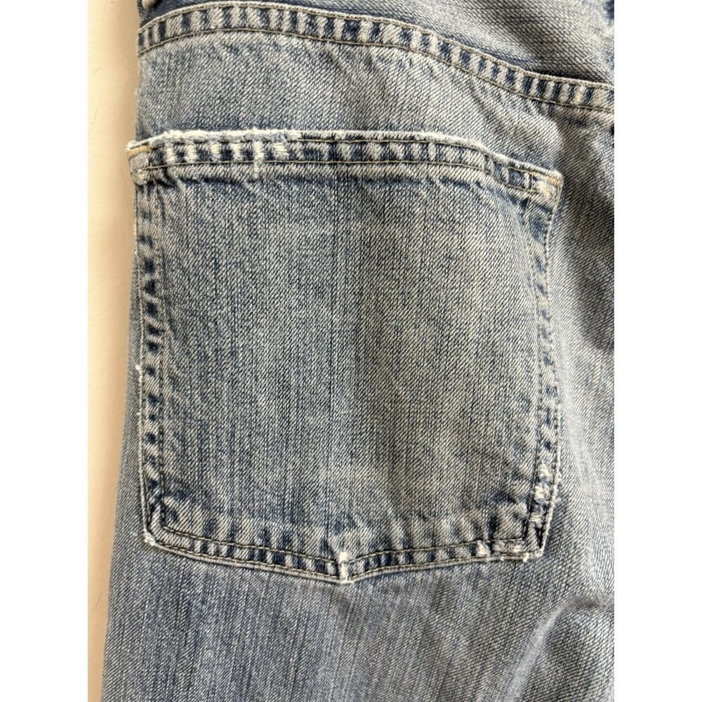 Vintage J.Crew Men’s Jeans 33×30 Made in USA | Straight Leg Distressed Denim